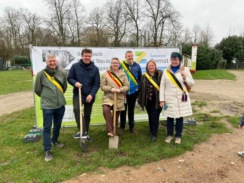 Herinrichting sportpark Hubert van Innis in Elewijt