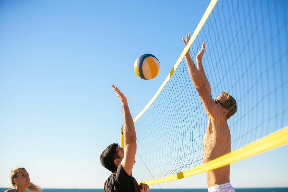 Ondersteuning aanleg beachvolleybalterreinen in domein Sport Vlaanderen Hofstade